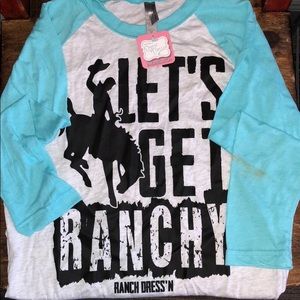 Let’s Get Ranchy Baseball Tee